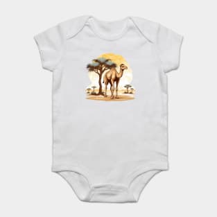 Desert Camel Baby Bodysuit